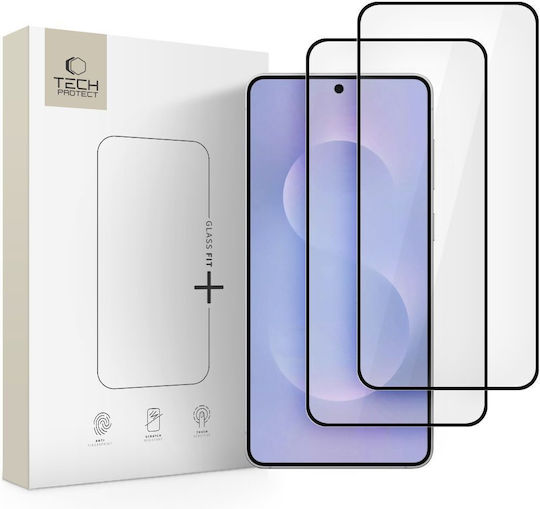 Tech-Protect Fit+ 2.5D 0.3mm Tempered Glass Galaxy S25 Edge