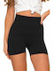 Women's Training Legging Shorts High Waisted & Push Up Black