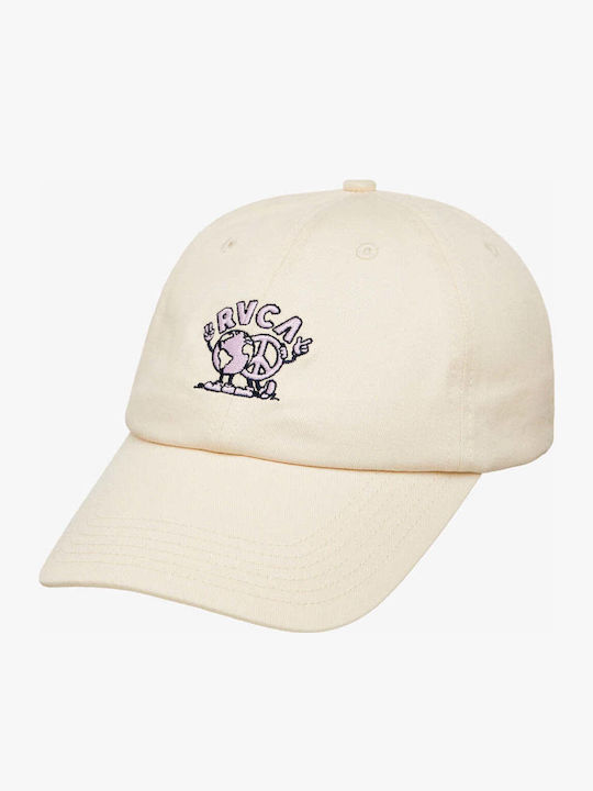 Rvca Men's United Clipback Cap Natural Evyha03003-wdr0