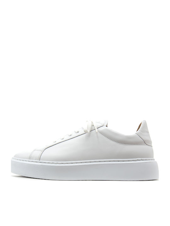 Καλογήρου Ανδρικά Sneakers Λευκό
