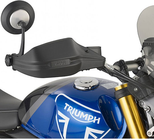 Givi Motorcycle Protective Hand Guards in Black Colour