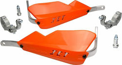 Barkbusters Motorcycle Protective Hand Guards in Orange Colour