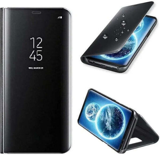 Калъф Clear View Stand Book Cover Samsung Galaxy A30s A50 A50s A307f A505f Черен