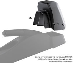 Rati Armster Βάση Στήριξης Τεμπέλη Αυτοκινήτου από Δερματίνη Συμβατή με Dacia Logan / Sandero σε Μαύρο Χρώμα Rati Armster Βάση Στήριξης Τεμπέλη Αυτοκινήτου από Δερματίνη Συμβατή με Dacia Logan / Sandero σε Μαύρο Χρώμα