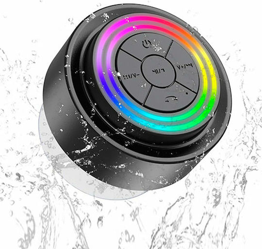 XO F64 Αδιάβροχο Ηχείο Bluetooth 5W με Διάρκεια Μπαταρίας έως 18 ώρες Μαύρο