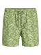Men's Swimwear Shorts Green Floral