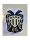 Lampă de Perete din Lemn cu Imprimare PAOK Lemn Gros