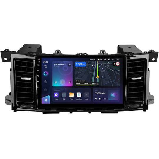 Teyes Sistem Audio Auto 2DIN (Bluetooth/USB/WiFi/GPS/Apple-Carplay/Android-Auto) cu Ecran Tactil 9"