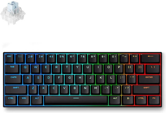MCHOSE Ace60 Gaming Μηχανικό Πληκτρολόγιο 60% με Magnetic διακόπτες και RGB φωτισμό (Αγγλικό US)