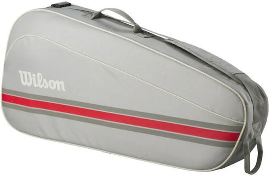 Wilson Team 3 Racket Tennis Bag Gray