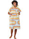 Packtowl Strandponcho Mehrfarbig
