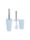Plastic Toilet Brush Light Blue