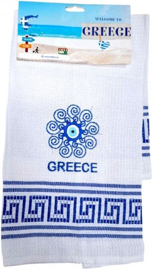 Towel from 100% Cotton in White Color 12pcs