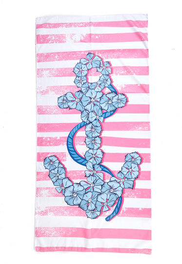 Comfort Strandtuch Rosa 75x150cm.