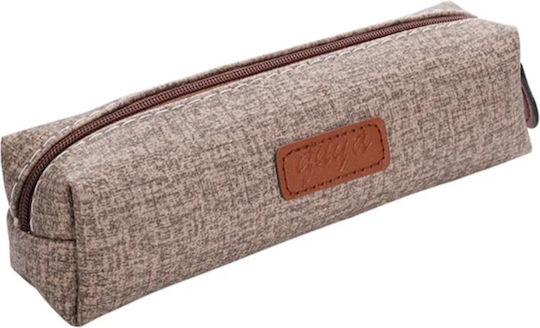 Starrydrip Pencil Case Brown