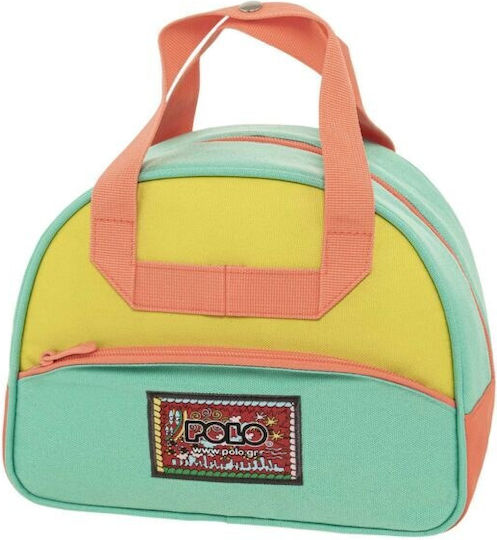 Polo Schulische Isolierte Kinder Lunchtasche 5l Gelbe 12x25x19cm