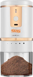 DSP Elektrischer Kaffeemühle 13W mit einer Kapazität von Braun