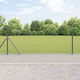 vidaXL Wire Fencing Set Gray 0.6x10m