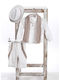 Lollipop Baptism Suit for Boys Linen Multicolour K2580
