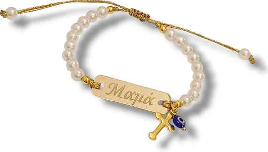 The Art of Beading Christening Charm White Bracelet 1 Piece MARTYRIKA89