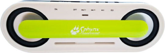 Sphynx CS-P44 Ηχείο Υπολογιστή σε Λευκό Χρώμα