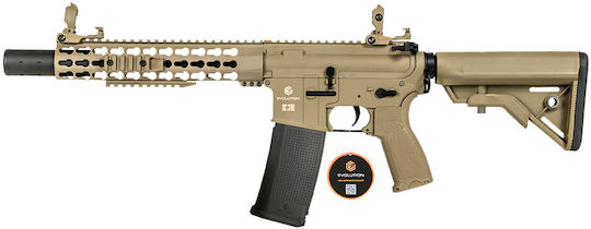 Evolution Luftgewehr Airsoft Recon Superlite 10 Silent Ops Carbontech 6mm Beige
