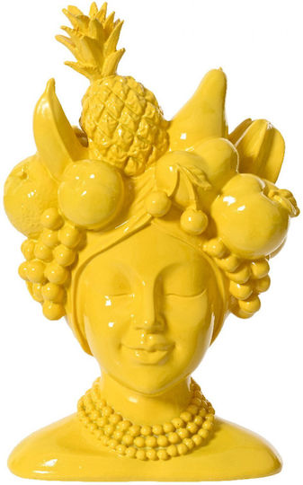 Kaemingk Plant Pot Yellow Kaemingk Plant Pot Yellow