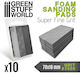 Green Stuff World Foam Sanding Pads Γυαλόχαρτο Μοντελισμού 1τμχ 2000 grit