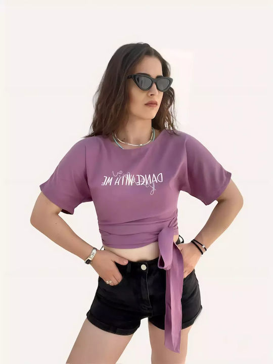 Bebe Plus T-Shirt Lila Bebe Plus T-Shirt Lila