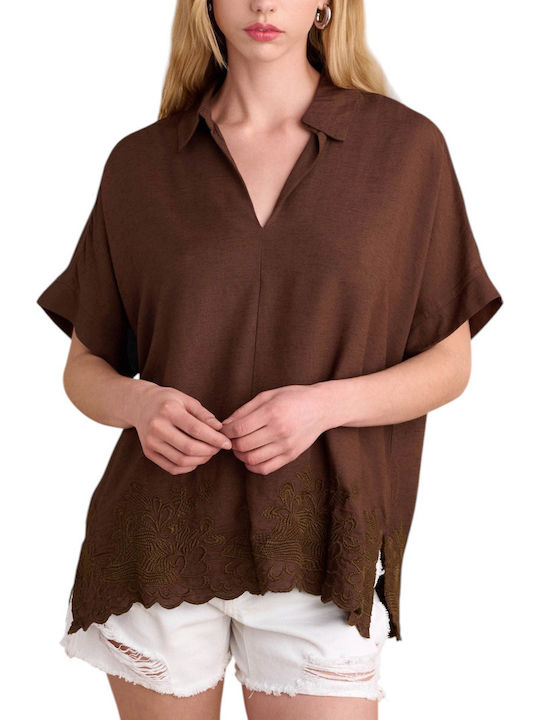 attrattivo Tunic Brown
