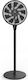 Eurolamp Pedestal Fan 25W Black