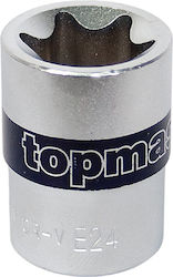 Topmaster Καρυδάκι Εξάγωνο με Καρέ Υποδοχής 1/2" Διάμετρος 1/2" / 10 Topmaster Καρυδάκι Εξάγωνο με Καρέ Υποδοχής 1/2" Διάμετρος 1/2" / 10