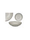 Atmosphera Teller Suppe Keramik Gray 20cm