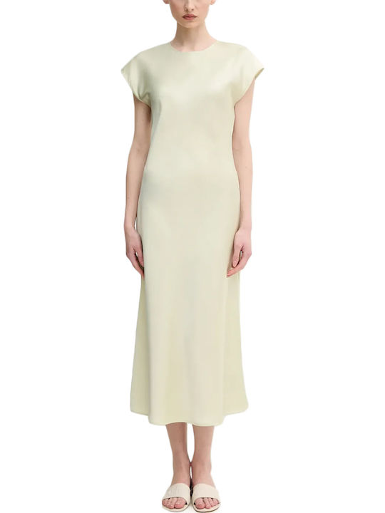 Midi Abendkleid Hemdkleid Green