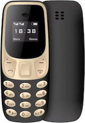 L8STAR BM10 Mini Dual-SIM Handy mit Tasten Black / Gold