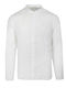 Long-sleeved Linen Shirt White