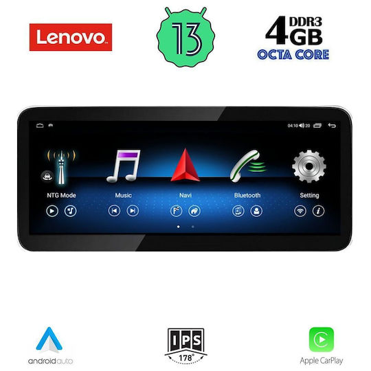 Lenovo Car Audio System for Mercedes-Benz CLC Class / GLC 2014-2021 (Bluetooth/USB/WiFi/GPS/Apple-Carplay/Android-Auto) with Touch Screen 10.33"