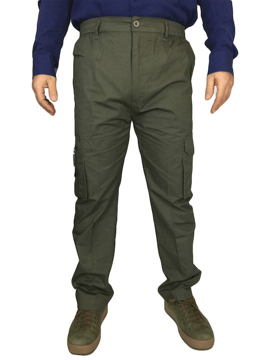 New Feel Trousers Cargo Khaki