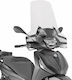 Kappa Moto Vizieră transparentă motocicletă pentru Piaggio Beverly 300 5621AK
