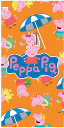 Kids' Beach Towel Peppa Pig Beach Orange "Peppa Pig" Nickelodeon