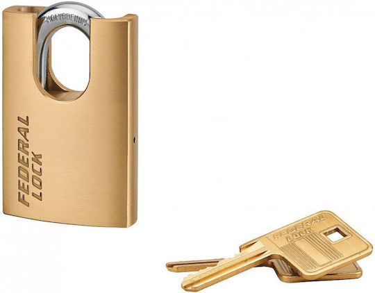 Thirard Bronze Padlock Κρυμμένου Λαιμού with Key 50mm 1pcs