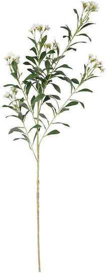 Αγγελικη Κλαδι Λευκα Ανθη Pittosporum 78cm Συνθετικο