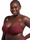 Curves Bikini Sutien Cu burete Burgundy