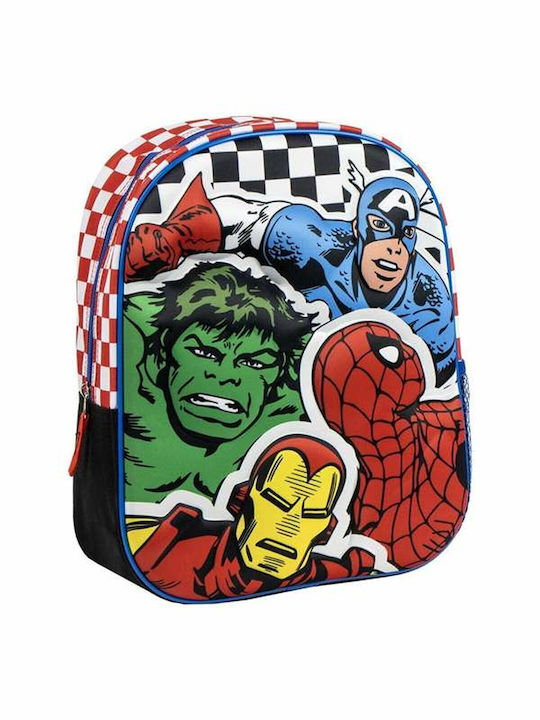 Cerda Avengers School Backpack Kindergarten Black