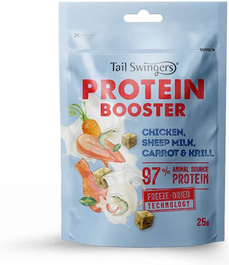 Tailswingers Dog Treat with Chicken, Mlik, Carrot and Meat 25gr