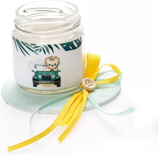 Taufgeschenke Mit Kerze Auto aus Glas 24Stücke