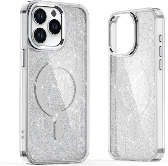 Hurtel Umschlag Rückseite Silikon / Kunststoff Weiß (Galaxy S25 Edge)