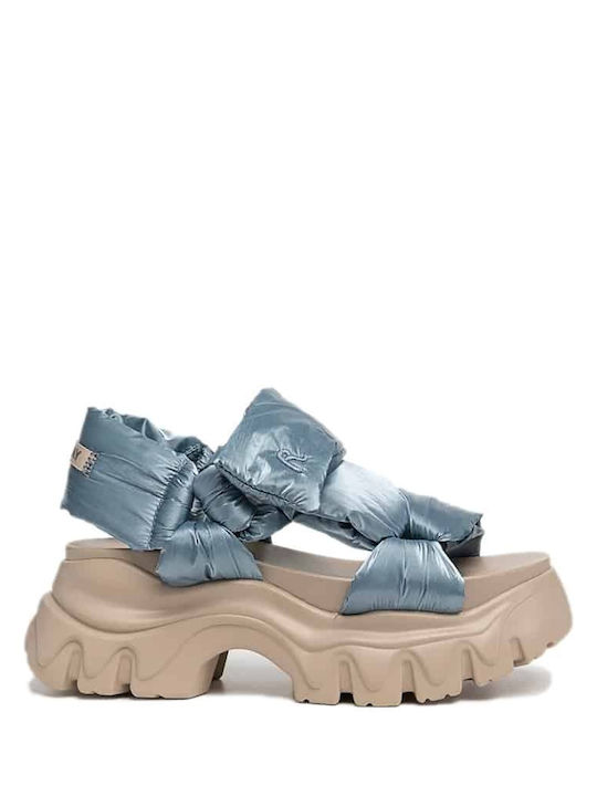 Sandale Casual Damă Albastru Deschis