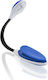 LED-Buchlicht mit Klemme Blau