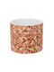 Koopman Topf Keramik Pink 12x10.5x12cm.
